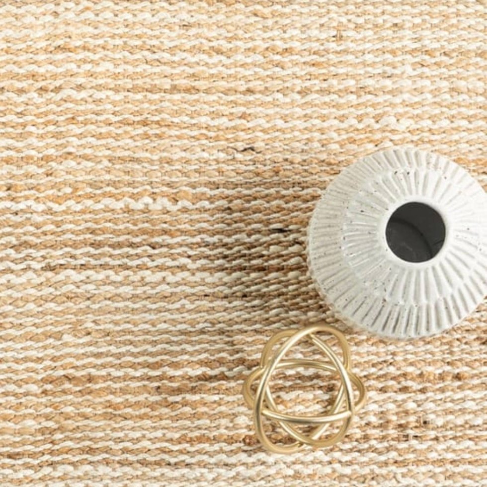 Tapis en fibre de jute naturelle – Image 3
