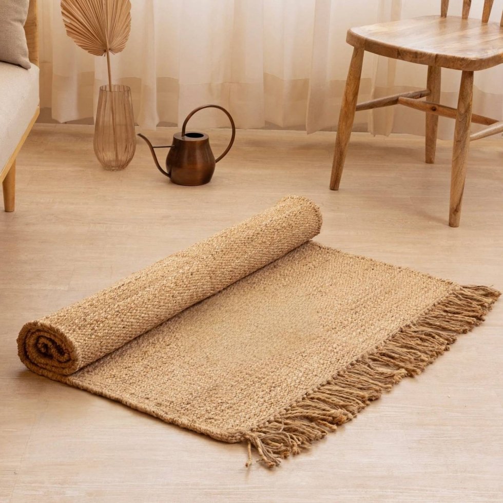 Tapis en chanvre et jute – Image 3
