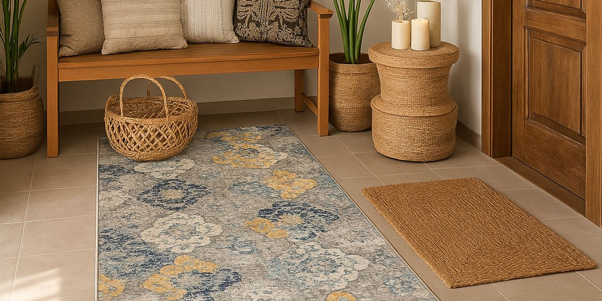 natural style rug